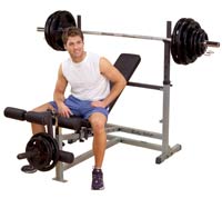 Body Solid Olympic Flat Incline Weight Combo Bench GDIB46L Body Solid Olympic Flat Incline Weight Combo Bench GDIB46L