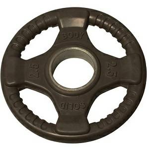 Body Solid Olympic Free Weight Plate Rubber Coat Grip Gray 2.5# Body Solid Olympic Free Weight Plate Rubber Coat Grip Gray 2.5#