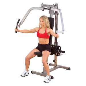 Body Solid Plate Loaded Pectoral Pec ButterFly Gym Machine GPM65 Body Solid Plate Loaded Pectoral Pec ButterFly Gym Machine GPM65
