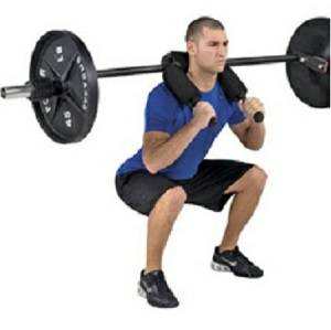 Olympic Safety Squat Bar 82" with Cambered Yoke Handle CSB400SB Olympic Safety Squat Bar 82" with Cambered Yoke Handle CSB400SB