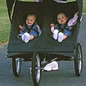 double seat jogging stroller