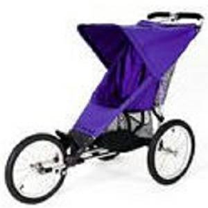 one hand push stroller