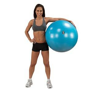 Exercise Ball Stability Stay Inflatable Fitness Core Workout 75c