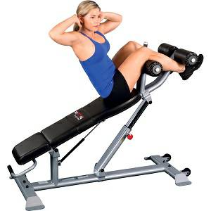 Body Solid ClubLine Commercial Ab Abdominal Crunch Bench SAB500