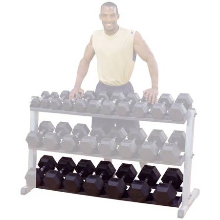 Body Solid Third Tier Attachment for Dumbbell Rack GDR60 GDRT6 Body Solid Third Tier Attachment for Dumbbell Rack GDR60 GDRT6