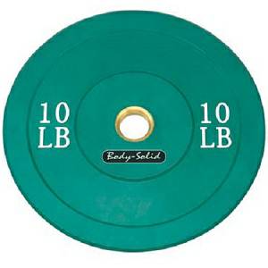 Body Solid Olympic Rubber Bumper Weight Plate Color 10# OBPC10 Body Solid Olympic Rubber Bumper Weight Plate Color 10# OBPC10