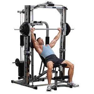 Body Solid Powerline Smith Machine Package Gym System PSM144XS