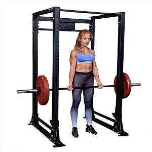 Body Solid Commercial Monster Power Squat Rack Safe Cage GPR400