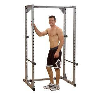 Body Solid Powerline Power Squat Rack Full Safety Cage PPR200X