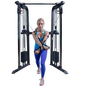 Body Solid PowerLine Cable Cross Functional Trainer Hi Lo PFT100