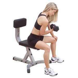 Body Solid Free Weight Gym Dumbbell Workout Utility Stool GST20 Body Solid Free Weight Gym Dumbbell Workout Utility Stool GST20