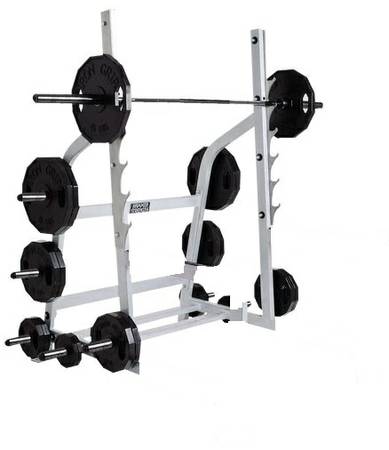 Hammer Strength Fitness Free Weight Power Squat Multi Press Half Hammer Strength Fitness Free Weight Power Squat Multi Press Half