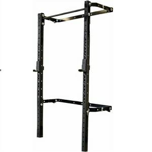 PRx Performance Wall Mount Folding Squat Rack with Straight Bar PRx Performance Wall Mount Folding Squat Rack with Straight Bar