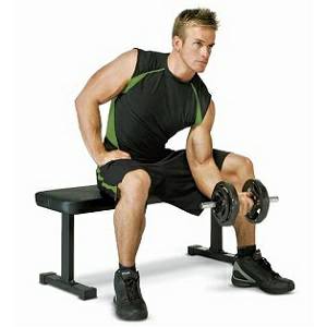 Troy Renegade Flat Utility Dumbbell Free Weight Gym Bench GWS-FB