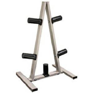 Troy Barbell Olympic Weight Plate Tree A Frame Storage Rack GOSR