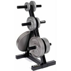 Troy Barbell VTX Olympic FreeWeight Plate Tree Storage Rack TOPT