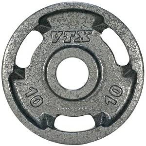 VTX Troy Barbell Olympic Weight Lifting Grip Plate 10 lb GO-010V VTX Troy Barbell Olympic Weight Lifting Grip Plate 10 lb GO-010V