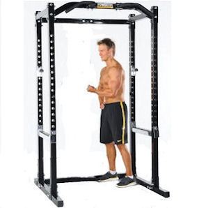 PowerTec Tec Power Squat Rack CrossFit Gym Safety Cage WB-PR15 PowerTec Tec Power Squat Rack CrossFit Gym Safety Cage WB-PR15