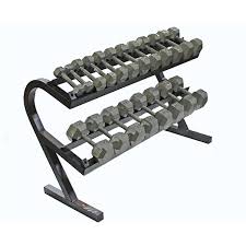 Troy Barbell VTX 2 Tier Dumbell Dumbbell Storage Rack TDR T-DR Troy Barbell VTX 2 Tier Dumbell Dumbbell Storage Rack TDR T-DR