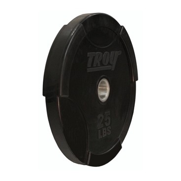 Troy Barbell Interlocking Olympic Solid Rubber Bumper Plate 25 # Troy Barbell Interlocking Olympic Solid Rubber Bumper Plate 25 #
