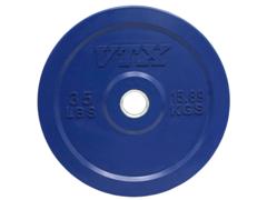 VTX Olympic Colored Rubber Bumper Free Weight Plate Plates 35 lb
