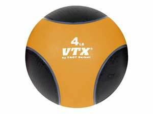 VTX Medicine Med Ball Commercial Grade Inflatable Firmness 04 lb