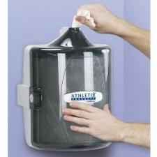 Athletix Wall Mount Dispenser Gym Wipes Hand Cleaning Station