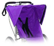 BabyJogger Baby Jogger Racing Stroller Super Sun Canopy Single