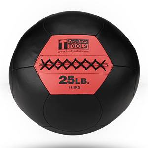 Body Solid Medicine Med Balls CrossFit Cross Fit Wall Ball 25 lb