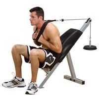 Body Solid PowerLine Leverage Ab Abdominals Crunch Bench PAB21X