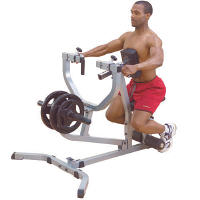 Body Solid Free Weight Seated Row Rowing Mid Back Machine GSRM40