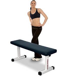 Ader Commercial Heavy Duty Flat Utility Dumbbell Workout Bench