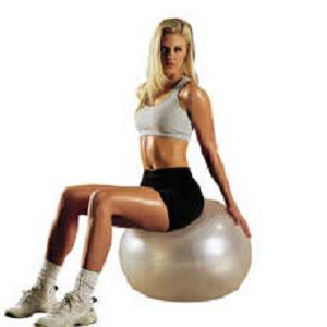 Exercise Ball Stability Stay Inflatable Fitness Core Workout 65c
