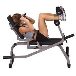 Body Solid Comercial Horizontal Ab Abdominal Crunch Bench GAB100