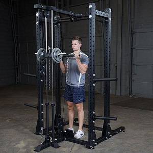Body Solid Commercial Lat Attachment for Power Squat Half Rack Body Solid Commercial Lat Attachment for Power Squat Half Rack