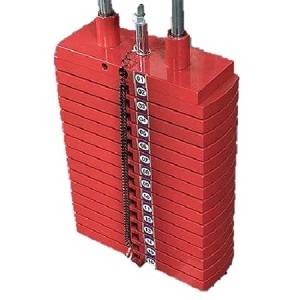 Body Solid 200lb Steel Red Plates for Selectorized Weight Stacks