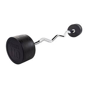 Body Solid Bar Bars EZ Curl Fixed Barbell Barbells 110#  SBZ110