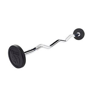 Body Solid Bar Bars EZ Curl Fixed Barbell Barbells 30#  SBZ30