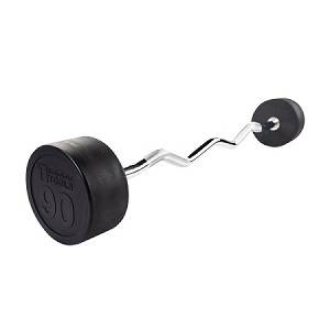 Body Solid Bar Bars EZ Curl Fixed Barbell Barbells 90#  SBZ90