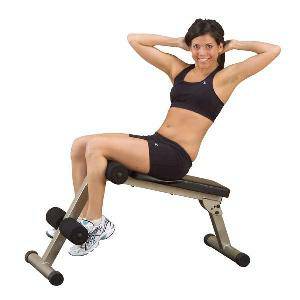 Body Solid Best Fitness Ab Abs Crunch Situp Slant Board BFAB10 Body Solid Best Fitness Ab Abs Crunch Situp Slant Board BFAB10