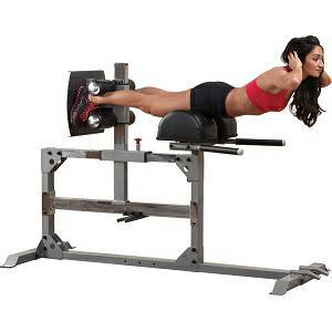 Body Solid Roman Chair GHD Glute Ham Hyperextension Back SGH500