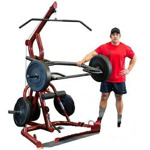 Body Solid Commercial Corner Leverage Free Weight Gym GLGS100