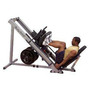 Body Solid Hip & Leg Press Hack Squat Legs Sled GLPH1100