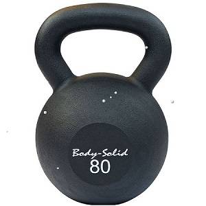 Body Solid Commercial Kettlebell Kettle Bell ball 80# KBR80