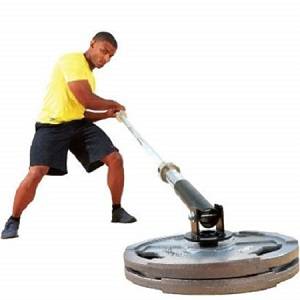 Body Solid TBar Landmine Land Mine Olympic Plate Pivot Post LMPP