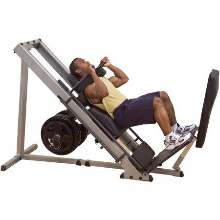 Body solid hack squat leg press machine best sale