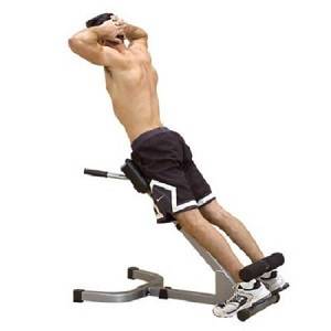 Body Solid PowerLine 45 Degree Back HyperExtension PHYP200X