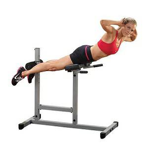 Body Solid PowerLine Roman Chair Glute Back Hyperextension PCH24