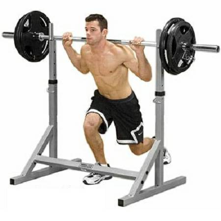 Body Solid PowerLine Free Weight Squat Squats Rack Stands PSS60X