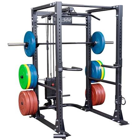 Body Solid Commercial Monster Power Squat Rack Safe Cage GPR400, HOME ...